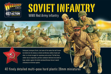 WW2 Soviet Infantry Plastic Box Set