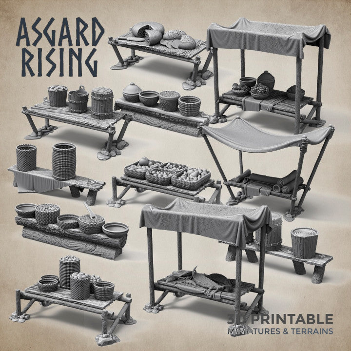 Asgard Rising | 3D Printed | Miniatures | Geek Villain