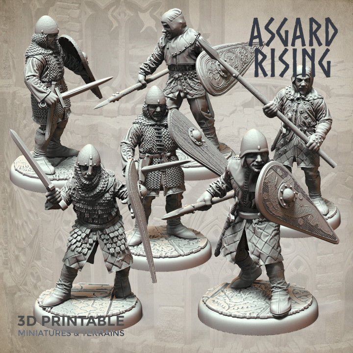 Asgard Rising Medieval Soldiers Set