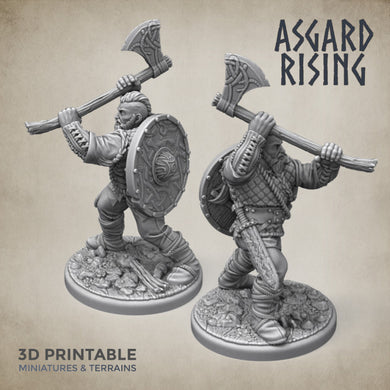 Asgard Rising Midgard Viking Shieldman #4