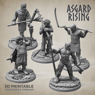 Asgard Rising Male Villagers Townsfolk #2
