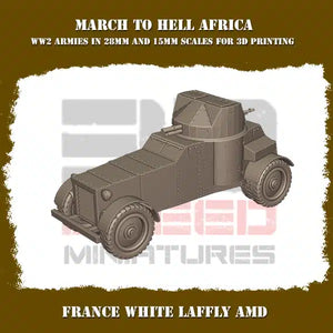 French Foreign Legion White Laffly AMD 15mm