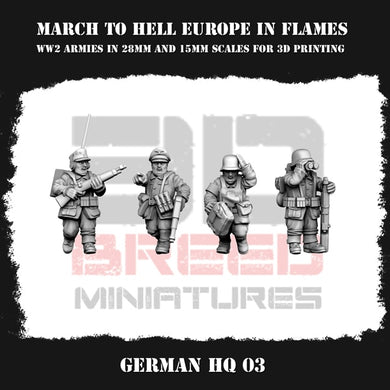German HQ Team v3 15mm