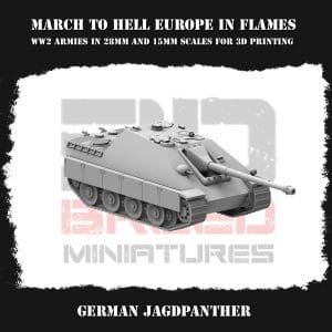 German Jagdpanther 15mm