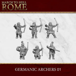 Germanic Tribes ARCHERS 01 15mm
