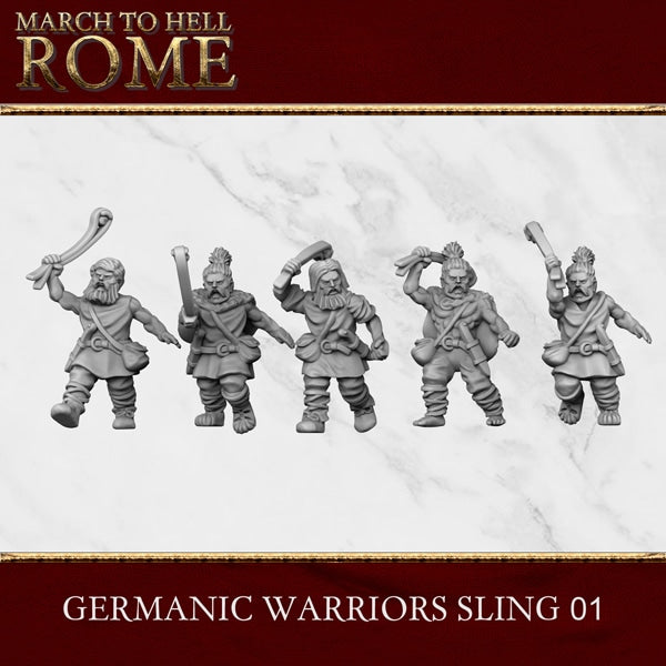 Germanic Tribes WARRIORS SLING 15mm