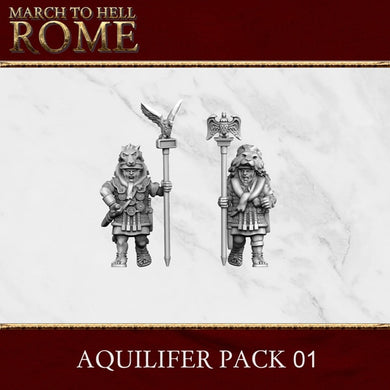 Imperial Rome Army AQUILIFER PACK 01 15mm