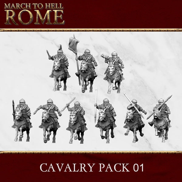 Imperial Rome Army CAVALRY PACK 01 15mm