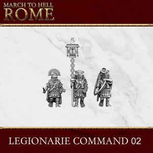 Imperial Rome Army LEGIONARIE COMMAND 02 15mm