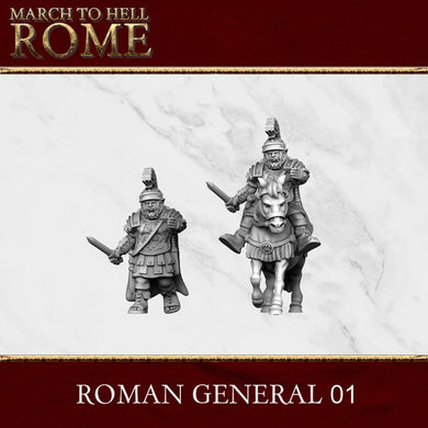 Imperial Rome Army ROMAN GENERAL 15mm