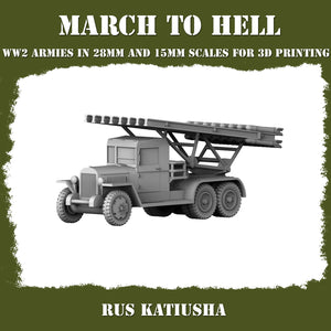 Red Army Katiusha 15mm