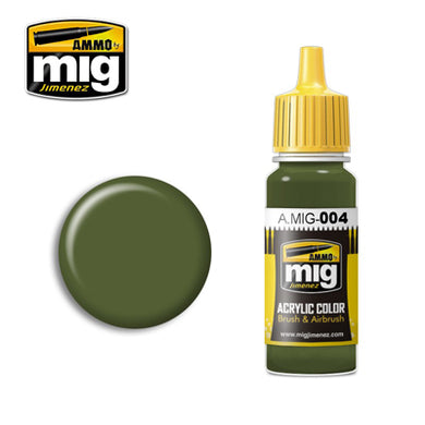 MIG004 RAL 6011 B RESEDAGRUN ACRYLIC PAINT