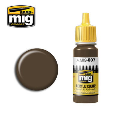 MIG007 RAL 7017 DUNKELBRAUN ACRYLIC PAINT