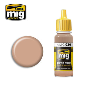 MIG026 RAL 8031 F9 GERMAN SAND BROWN ACRYLIC PAINT