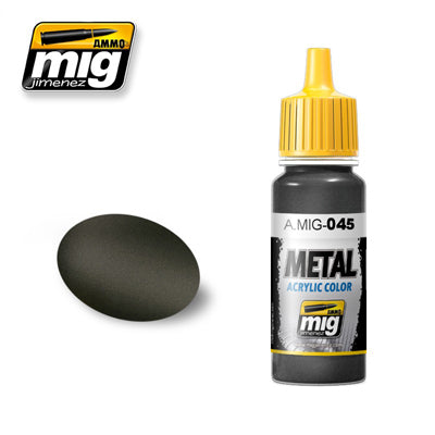MIG045 GUN METAL ACRYLIC PAINT