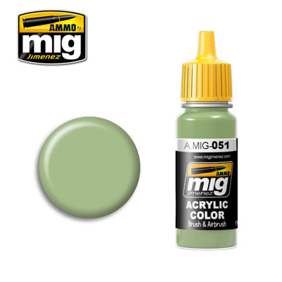 MIG051 LIGHT GREEN KHV-553M ACRYLIC PAINT