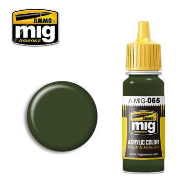 MIG065 FOREST GREEN ACRYLIC PAINT