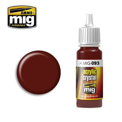 MIG093 RED CRYSTAL ACRYLIC