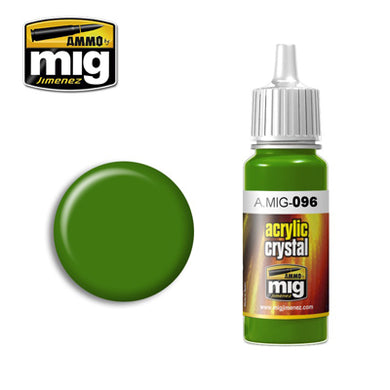 MIG096 CRYSTAL GREEN PERISCOPE ACRYLIC