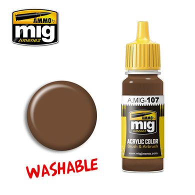 MIG107 WASHABLE EARTH ACRYLIC PAINT