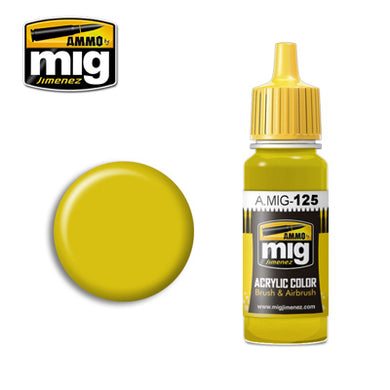 MIG125 GOLD YELLOW ACRYLIC PAINT