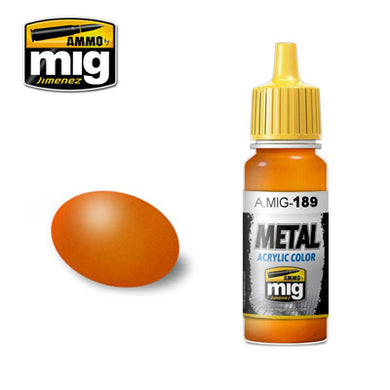 MIG189 METALLIC ORANGE ACRYLIC PAINT