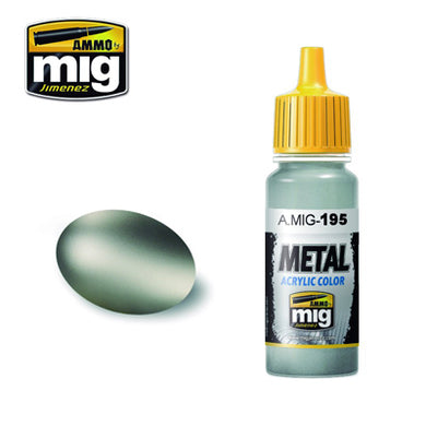MIG195 SILVER ACRYLIC PAINT