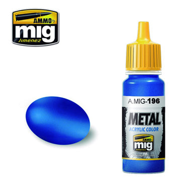 MIG196 WARHEAD METALLIC BLUE ACRYLIC PAINT