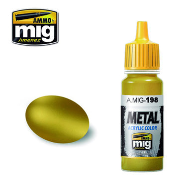 MIG198 GOLD ACRYLIC PAINT