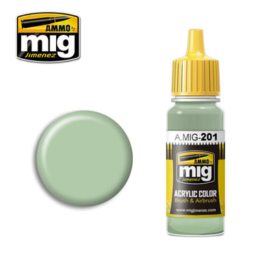 MIG201 FS 34424 LIGHT GRAY ACRYLIC PAINT