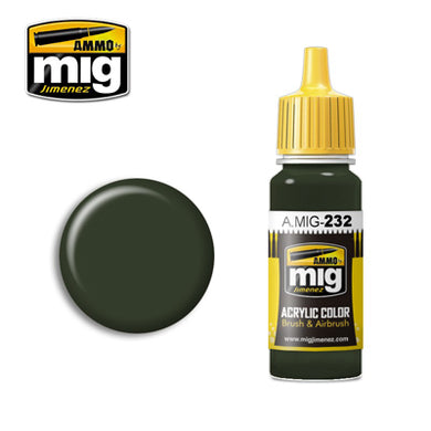 MIG232 RLM 70 SCHWARTZGRUN ACRYLIC PAINT