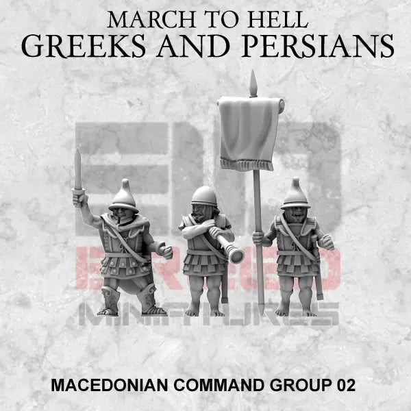 Macedonian Command Group 2 15mm