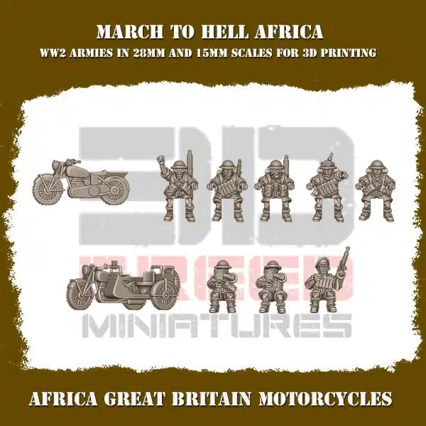 British Afrika Motorcycle Team 15mm