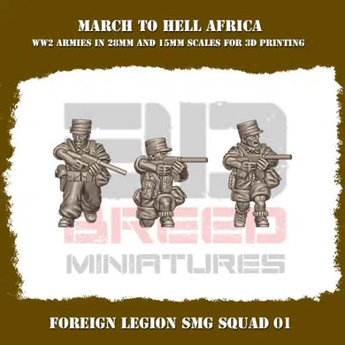 French Foreign Legion SMG 15mm