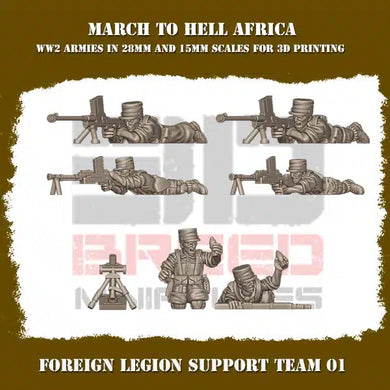 French Foreign Legion Support 15mm