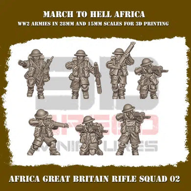 British Afrika Rifle Team v2 15mm