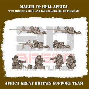 British Afrika Support Teams v1 15mm