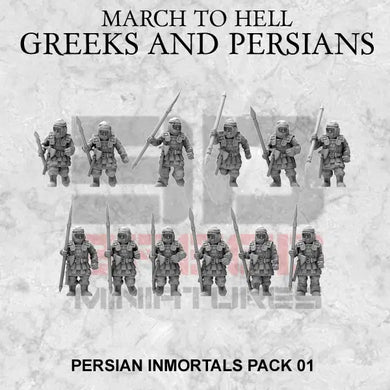 Persian Army Inmortals 15mm