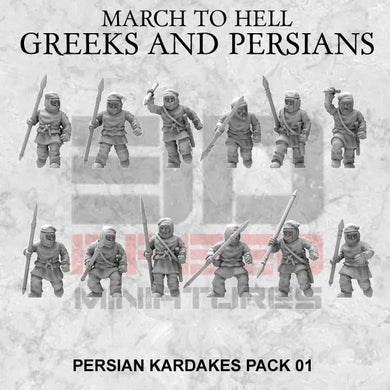 Persian Army Kardakes 15mm