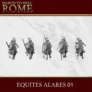 Roman Republic Army EQUITES ALARES 15mm