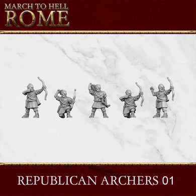 Roman Republic Army REPUBLICAN ARCHERS 15mm
