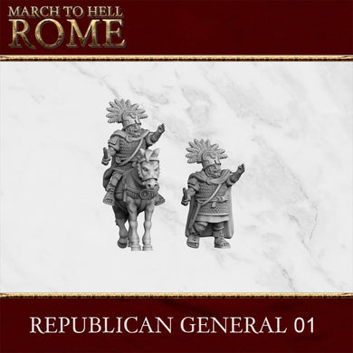 Roman Republic Army REPUBLICAN GENERAL 15mm