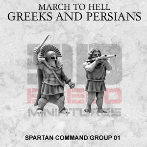 Spartan Army Command 01 15mm