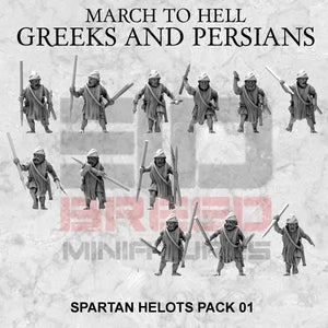 Spartan Army Helots 15mm