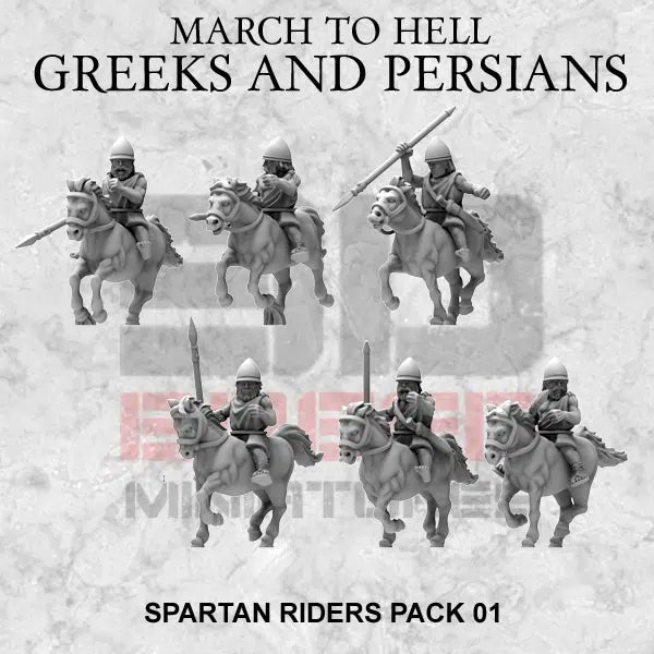 Spartan Army Riders 15mm