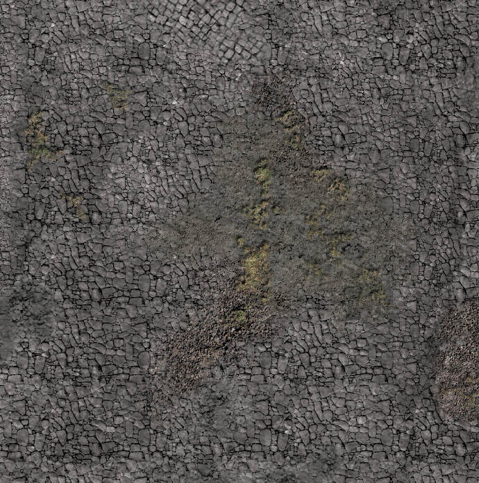 Wargaming Mat | 6x4 | Battlemat Cobblestone City | Geek Villain