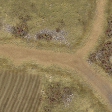 Load image into Gallery viewer, Fleece Battlemat 6x4 Countryside