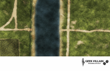 Load image into Gallery viewer, Fleece Battlemat 6x4 Pegasus Bridge