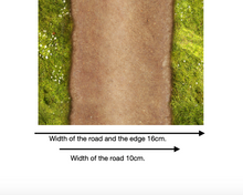 Load image into Gallery viewer, Self cut out - Modern Roads 10cm wide