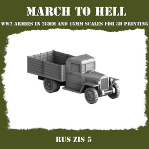 Red Army ZIS-5 Truck 15mm
